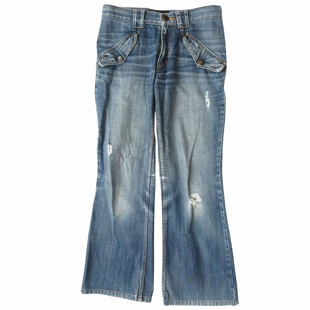 Comme des garcons フレアデニム ad2001 トリココムデギャルソン tricot COMME des GARCONS デニム フレア