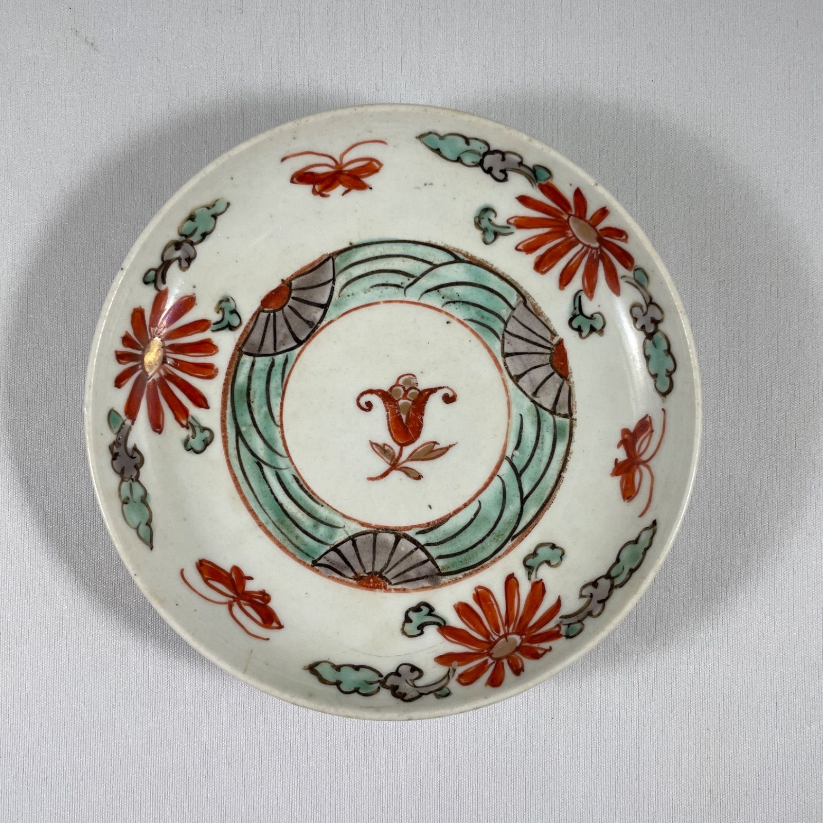 古伊万里◇色絵金彩小皿 5枚組◇江戸時代 - メルカリ