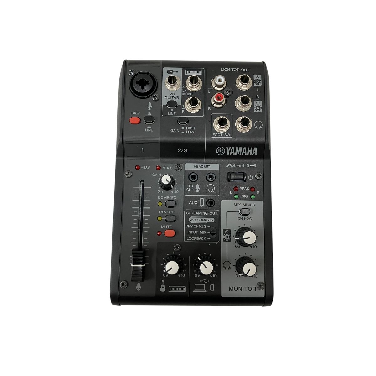 YAMAHA AG03MK2 ライブストリーミングミキサー オーディオ