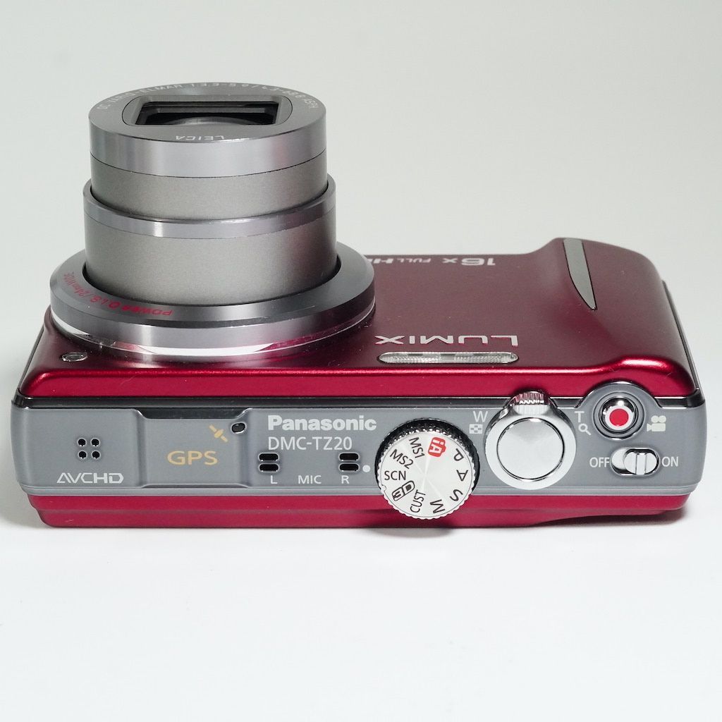 Panasonic パナソニック LUMIX DMC-TZ20 レッド 元箱 /9440