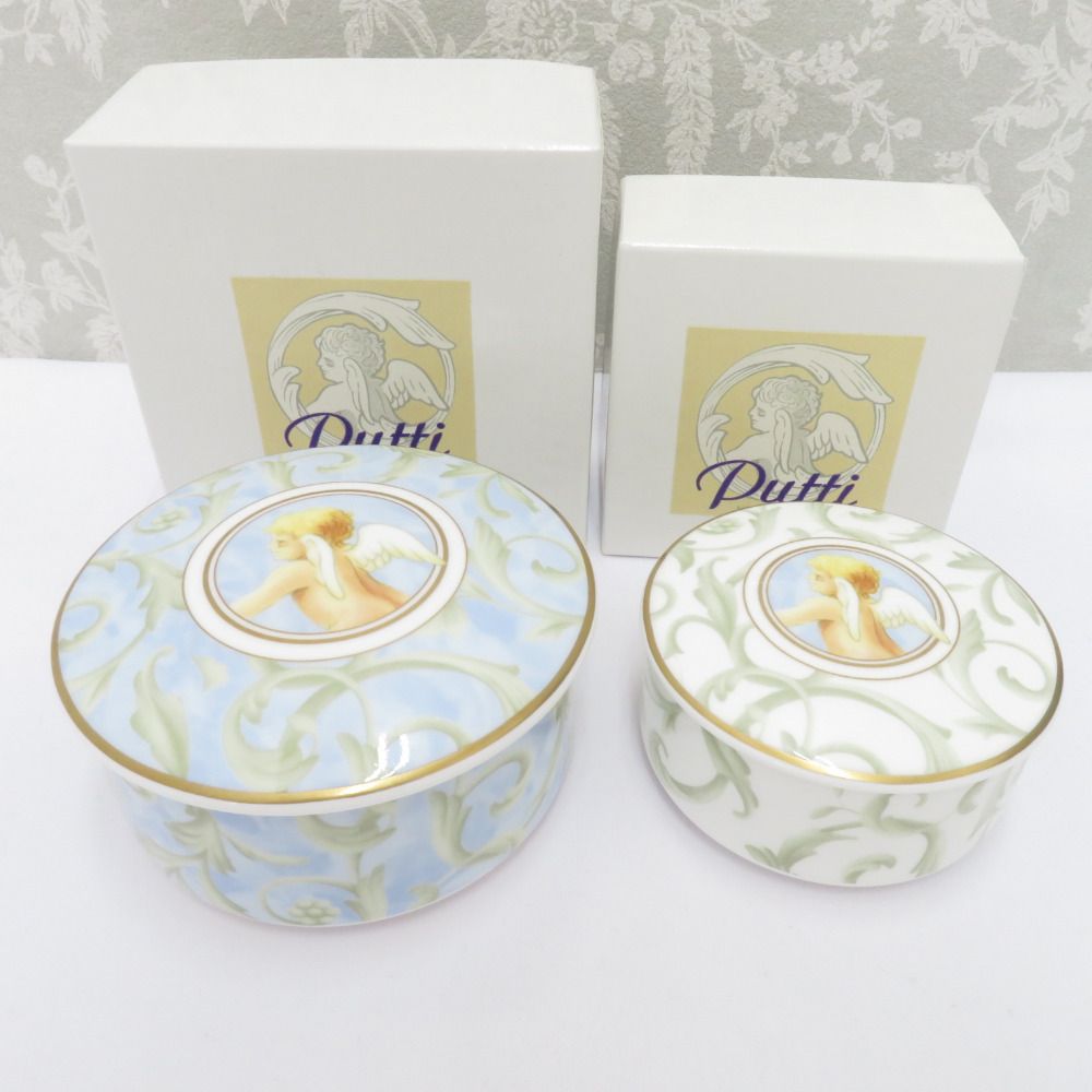 NIKKO - NIKKO (ニッコー) 食器 菓子器 ボンボニエール キャニスター 小物入れ 3点セット 丸型 ハート型 花柄 廃番品 インテリア NIKKO（食器） NIKKO ニッコー 食器 菓子器 ボンボニエール