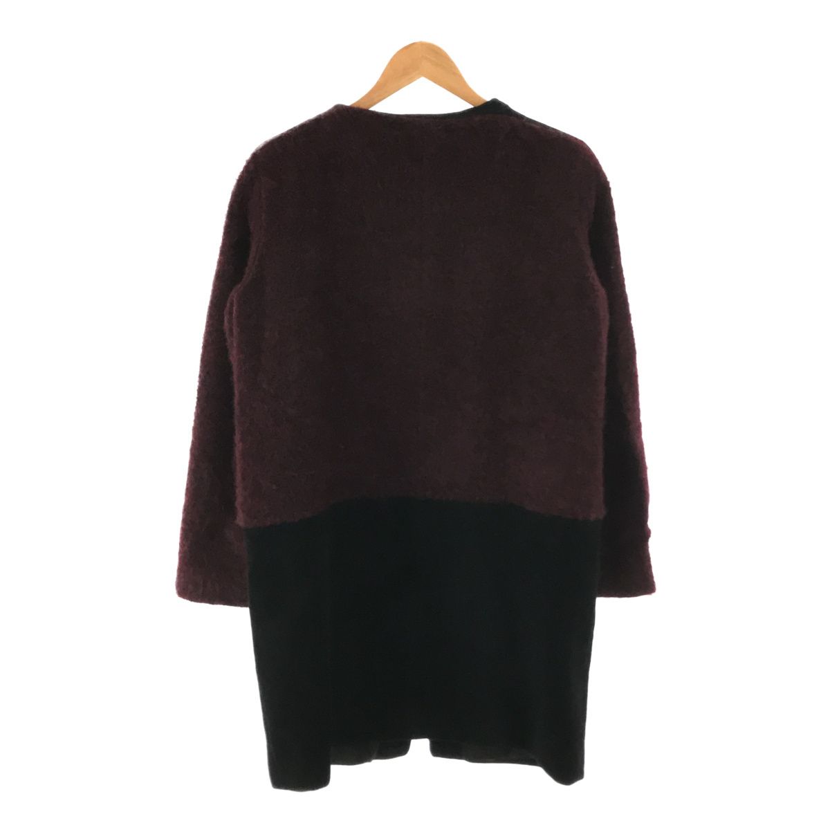 COP COPINE コップコピーヌ ノーカラーウールコート - メルカリ