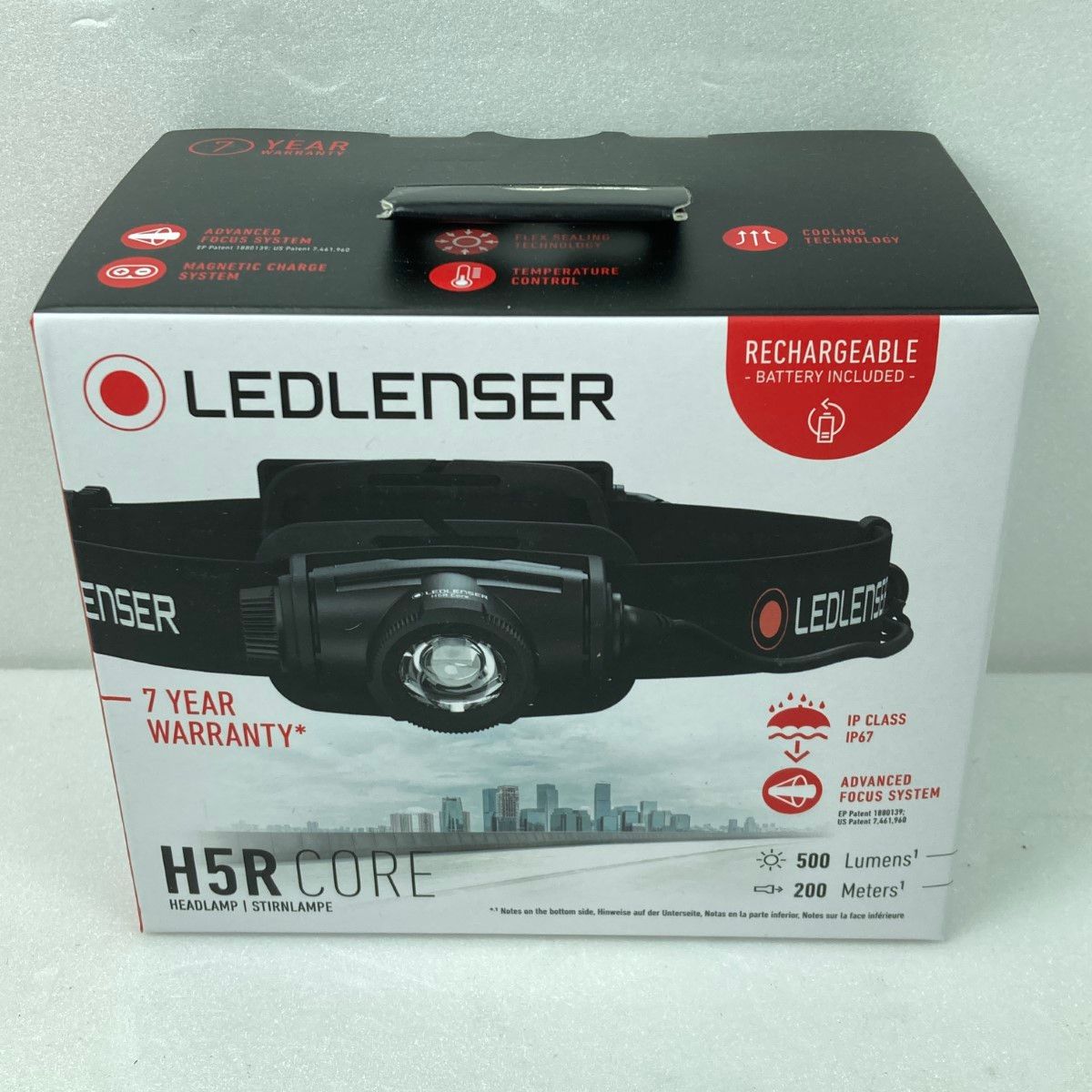 ＊＊レッドレンザー 【未使用品】 ヘッドランプ ヘッドライト (2) H5R Core レッドレンザー 【未使用品】 ヘッドランプ ヘッドライト (2