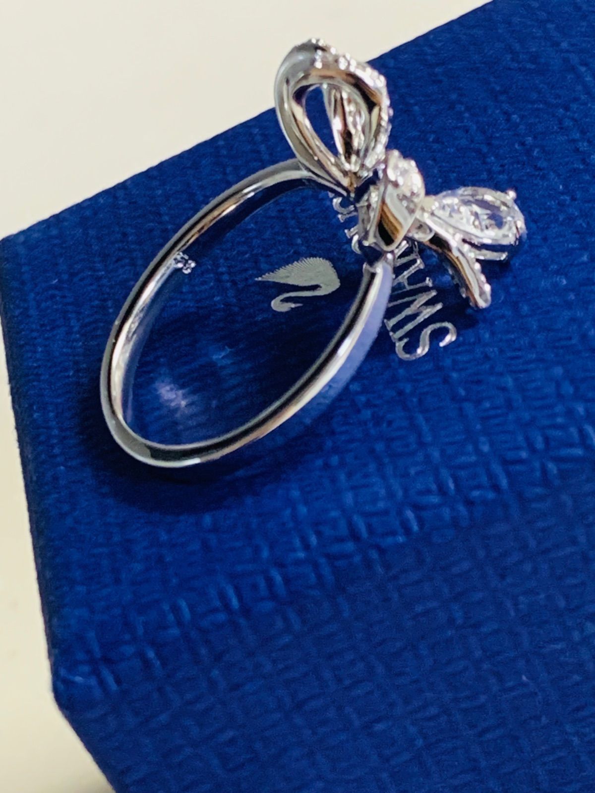 スワロフスキー Swarovski Volta リング 58号リボン - メルカリ