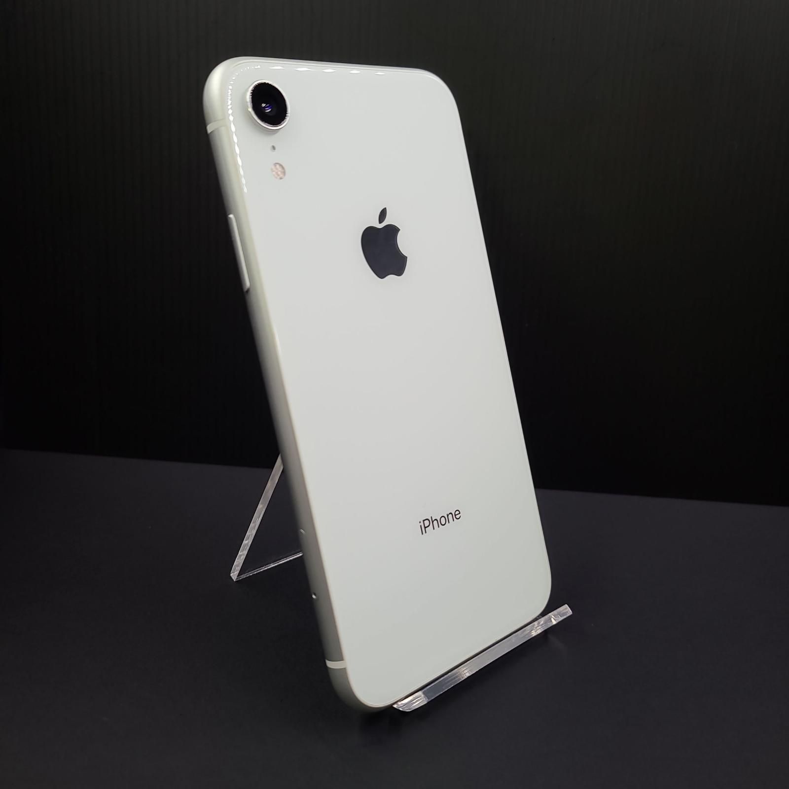 全額返金保証】【最速発送】Apple iPhone XR 256GB ホワイト SIMフリー