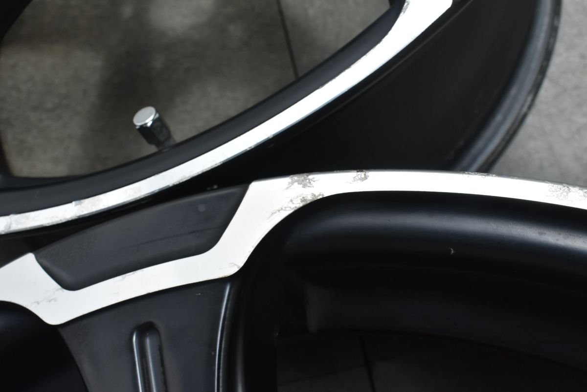 正規品激安大集合！ 程度良好品 アルジェノン フェニーチェ TT-1 18in 7J 50 PCD114.3 4本セット ノア ヴォクシー エスティマ C-HR オデッセイ CX-3 大人っぽい