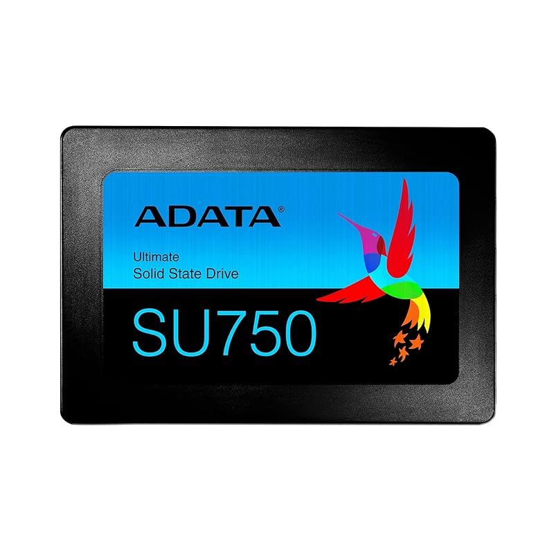 ADATA 2.5インチ 内蔵SSD 1TB SU750シリーズ 3D NAND TLC 搭載 SMIコントローラー 7mm ASU750SS-1TT-C 0