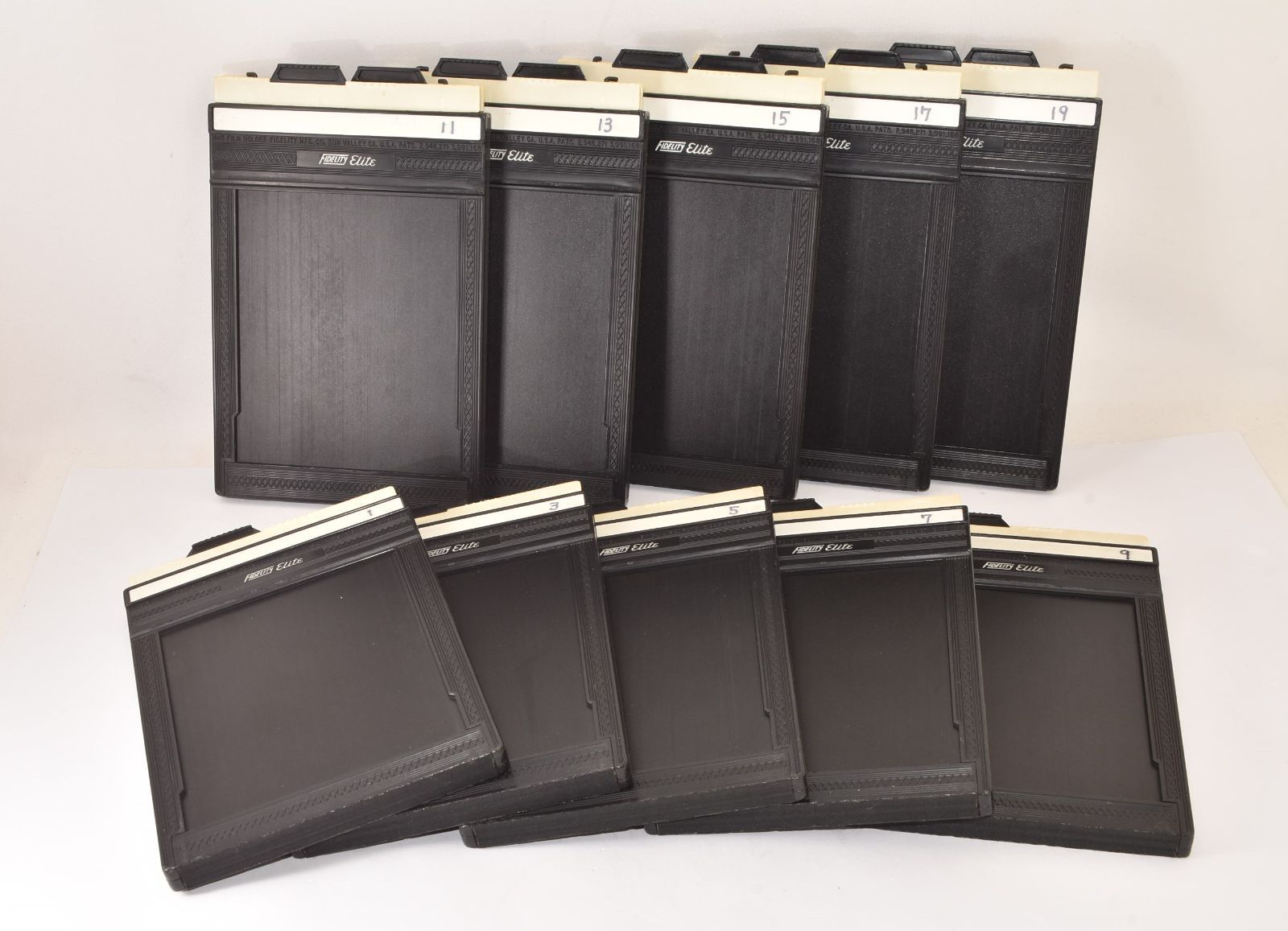 FIDELITY フィディリティ Elite 4X5 カットフィルムホルダー 10枚セット J2509091