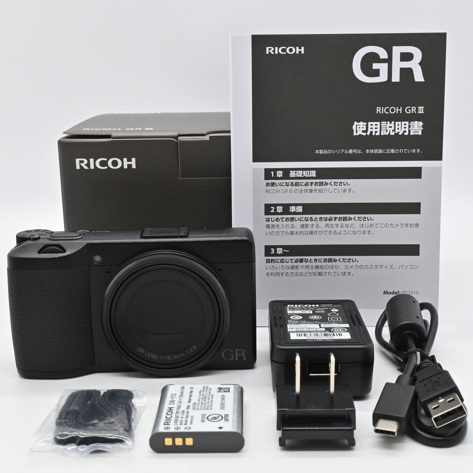 ショット数481回　Ricoh GR III コンパクトデジタルカメラ RICOH GR III/GR IIIx | RICOH IMAGING