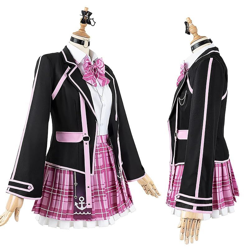 milky time] ホロライブ 湊あくあ コスプレ ハロウィン VTuber 新衣装