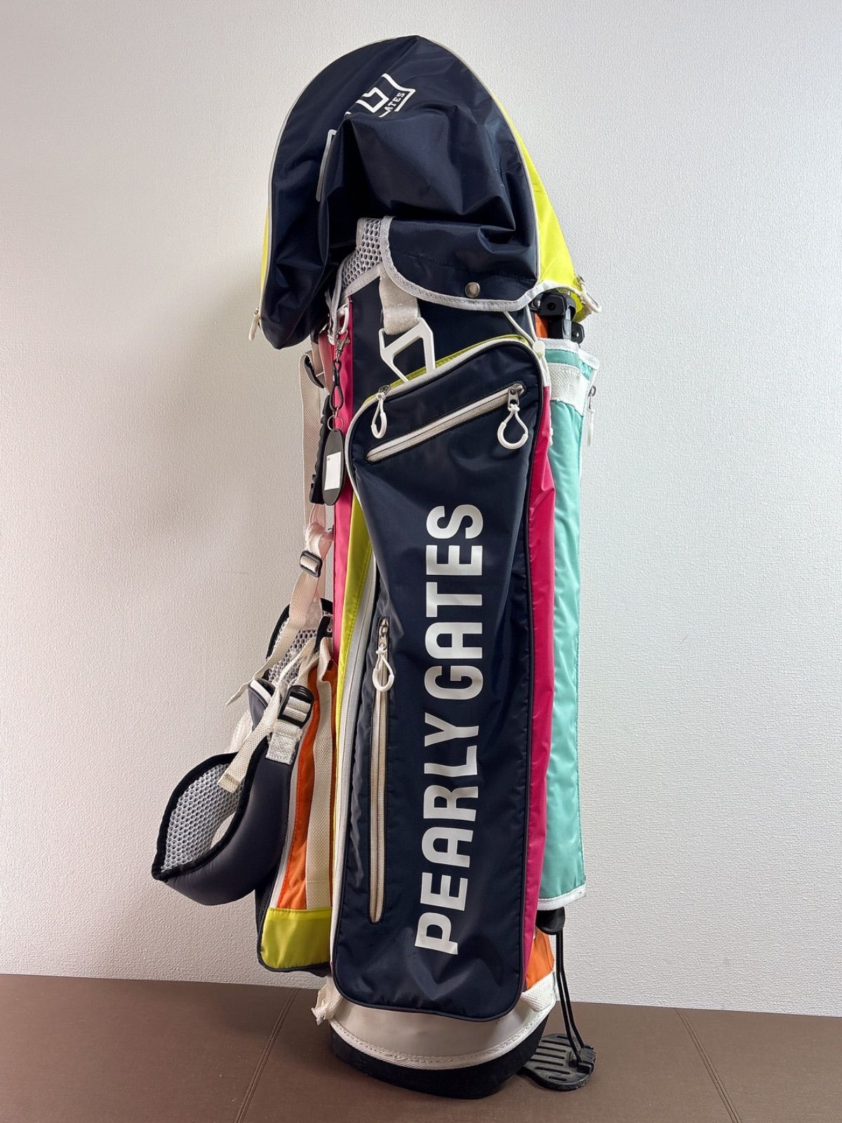 即 パーリーゲイツ マルチ キャディバッグ スタンド レディース メンズ 2018年モデル
