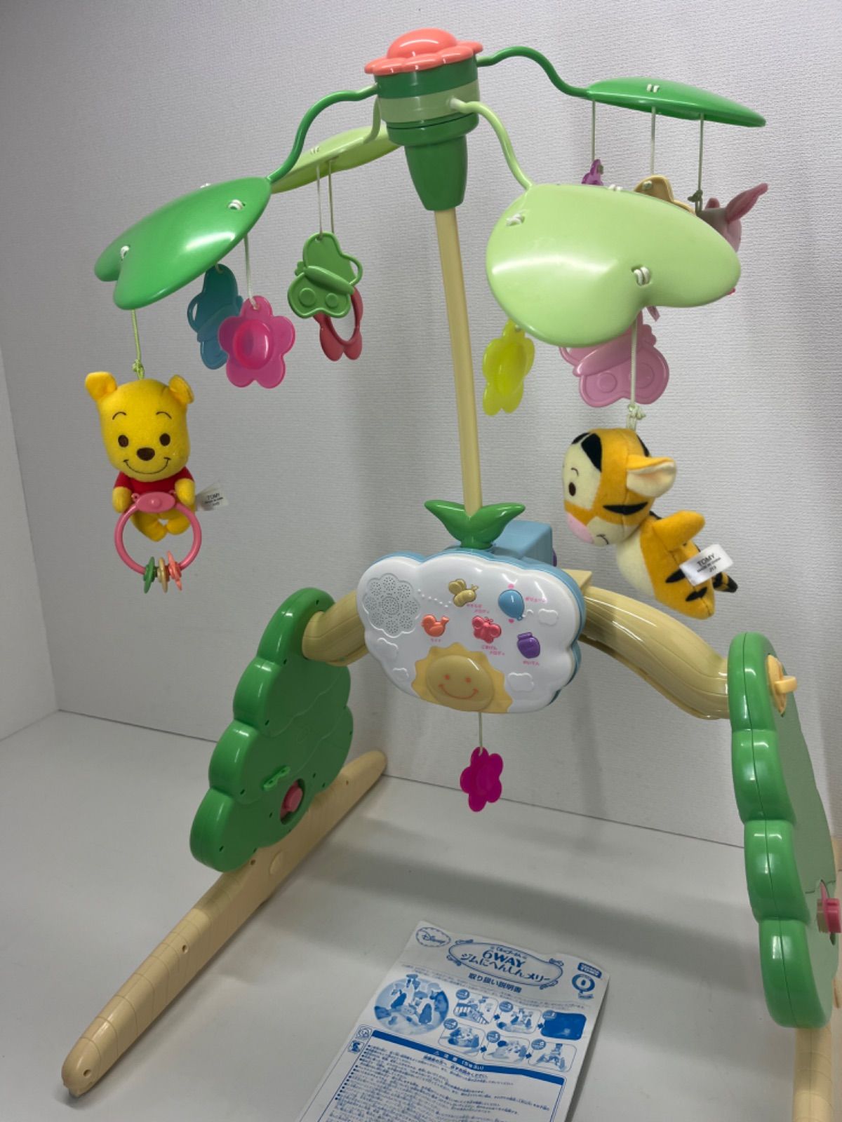 【極美品】タカラトミー 6WAYジムにへんしんメリー くまのプーさん 美品 タカラトミー ディズニー くまのプーさん 6WAY ジムに