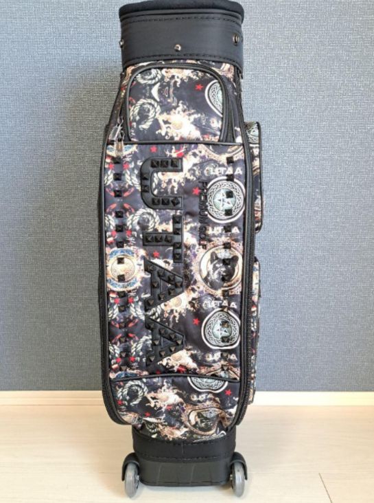 ゴルフUTAA 新作 バッグ キャディバッグ キャスター型 大人気