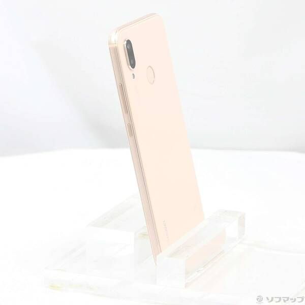 中古品〕HUAWEI P20 lite J:COM版 32GB サクラピンク ANE-LX2J