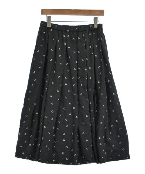 BLACK COMME des GARCONS ひざ丈スカート レディース 古着