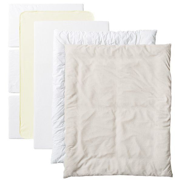 【開封済・未使用品】 yamatoya ベビー布団セットレギュラーサイズ用 やわらかワッフル 3557 R0205 0208ML003 0020240206307068