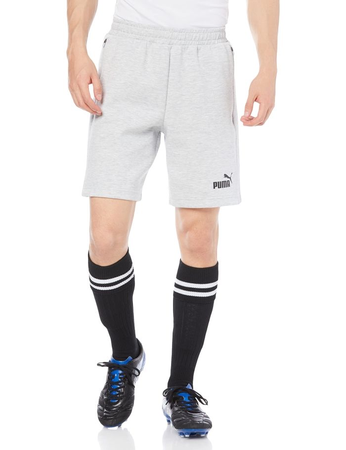 【新品・5営業日で発送】PUMA プーマ TEAMFINAL_カジュアル_ショーツ (658096) 色 : LIGHT_GRY_HE サイズ : M 