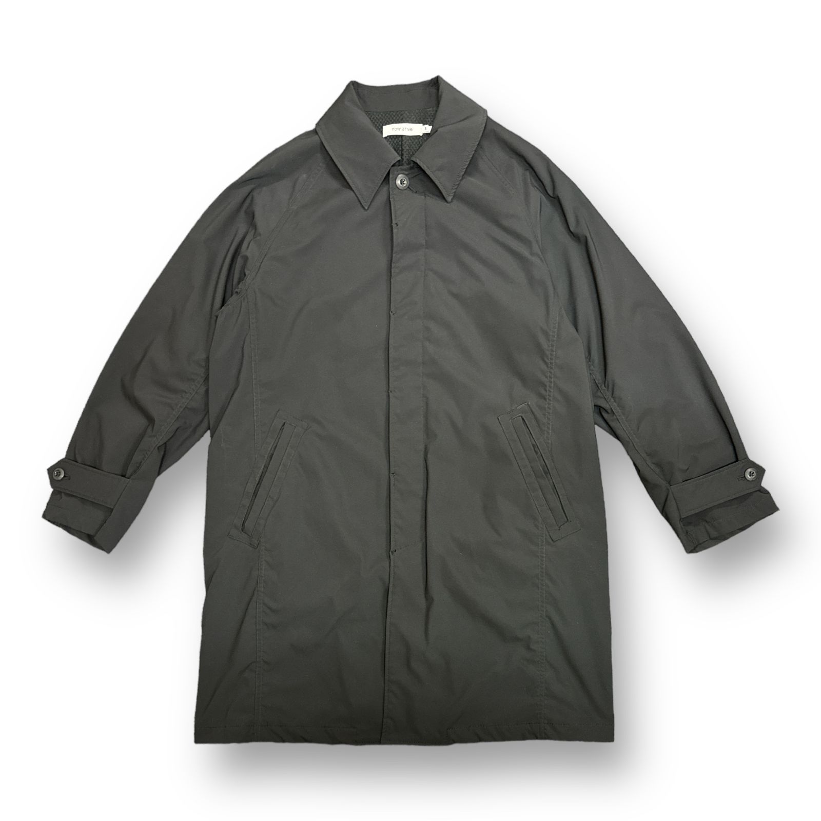 定価69800円 NONNATIVE 19AW SCHOLAR COAT POLY TWILL Pliantex® プ