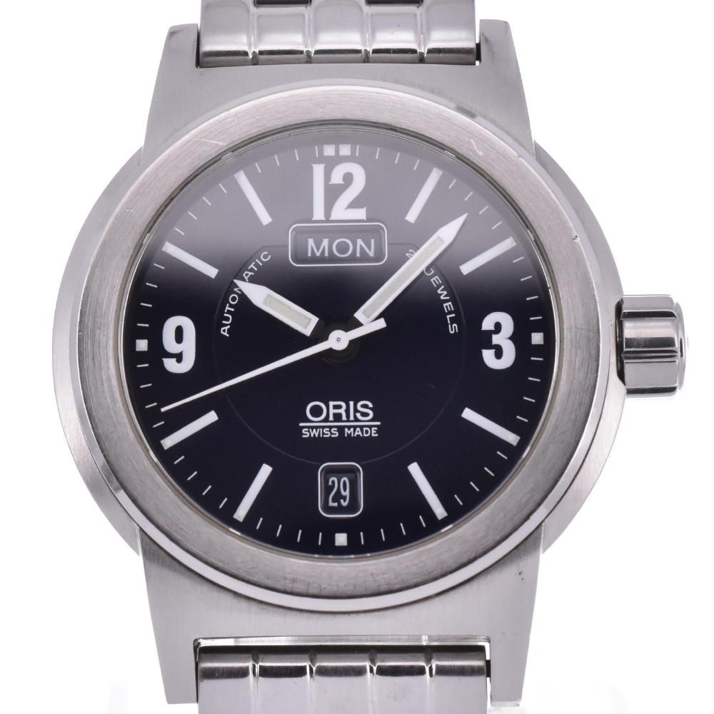 オリス ORIS 7500 ビッククラウン デイデイト 自動巻き メンズ N