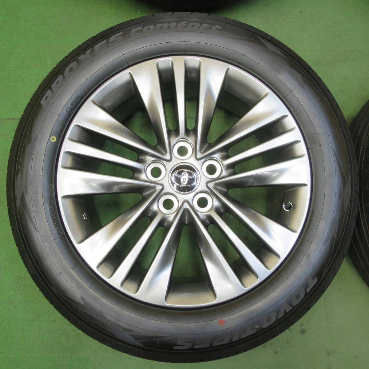 新車取り外し　アルファード 235/50R18　18インチ 純正ホイールタイヤセット 【切削タイプ】No1 新車外し美品 2022年製 30系 アルファード SC ヴェルファイア ZG 後期 切削