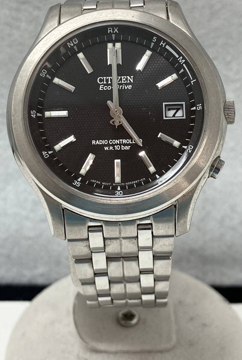 新品電池】CITIZEN ATTESA コンビ デイト ユニセックス 稼動品 腕時計 