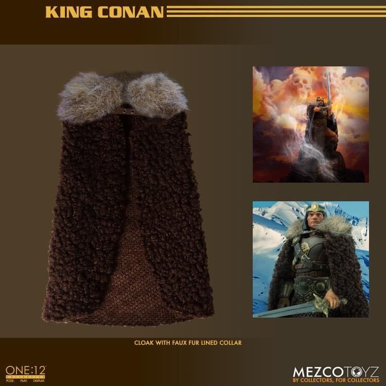 MEZCO TOYZ One:12 キング コナン 未開封新品 King Conan 1/12