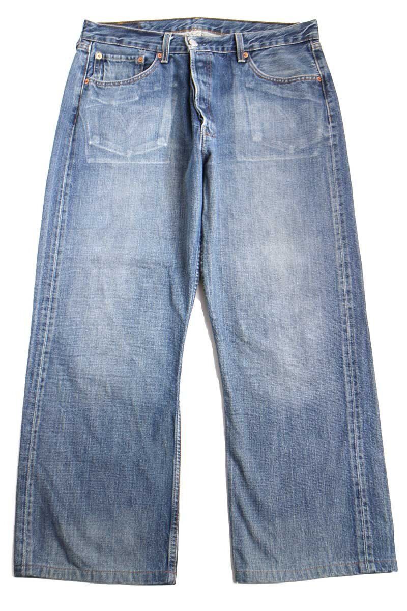 00s ハンガリー製 Levi'sリーバイス 501 USED加工 デニムパンツ