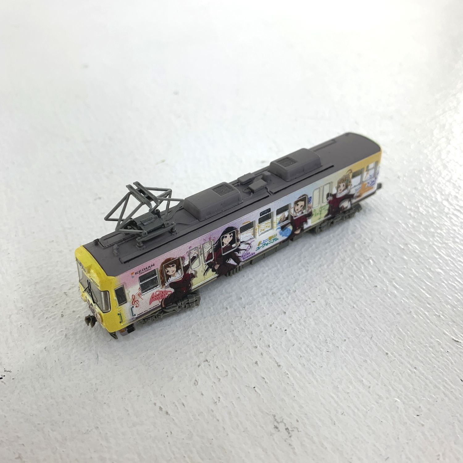 【★加古川物流】【中古品】京阪電車大津線600形4次車 響け!ユーフォニアム　ラッピング電車2018 2両セット【727】 ☆加古川物流】【中古品】京阪電車大津線600形4次車 響け