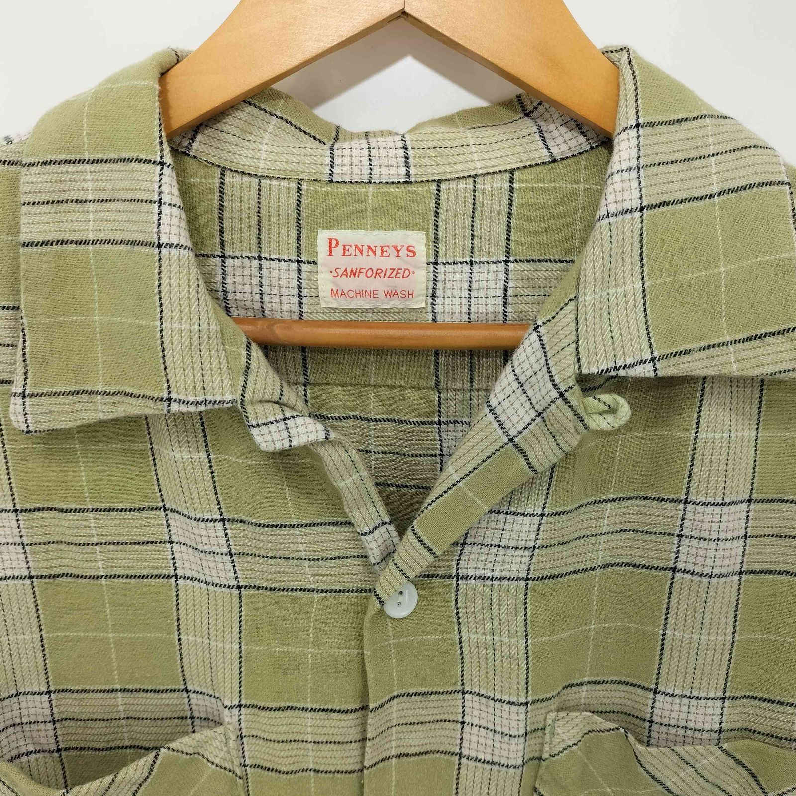 50年代 ファッション ペニーズ PENNEYS 50S復刻デザイン ネルシャツ