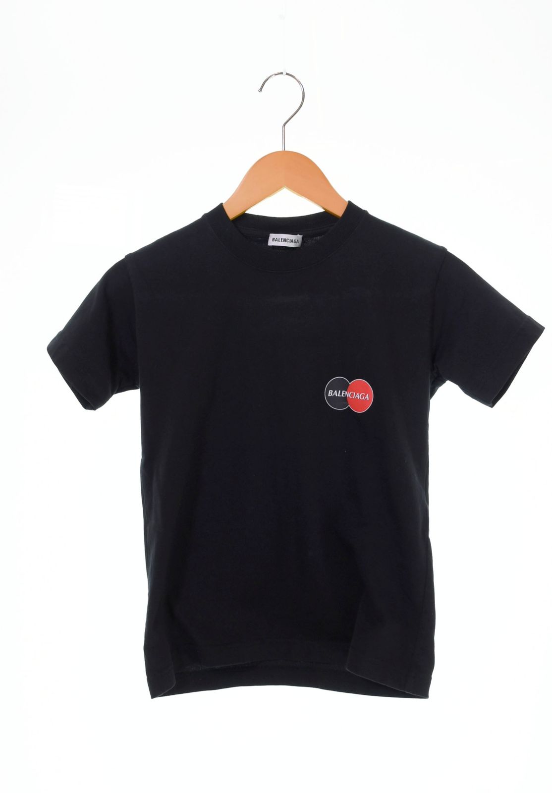 バレンシアガ BALENCIAGA ロゴ プリント 半袖Tシャツ 黒 JP57 2019