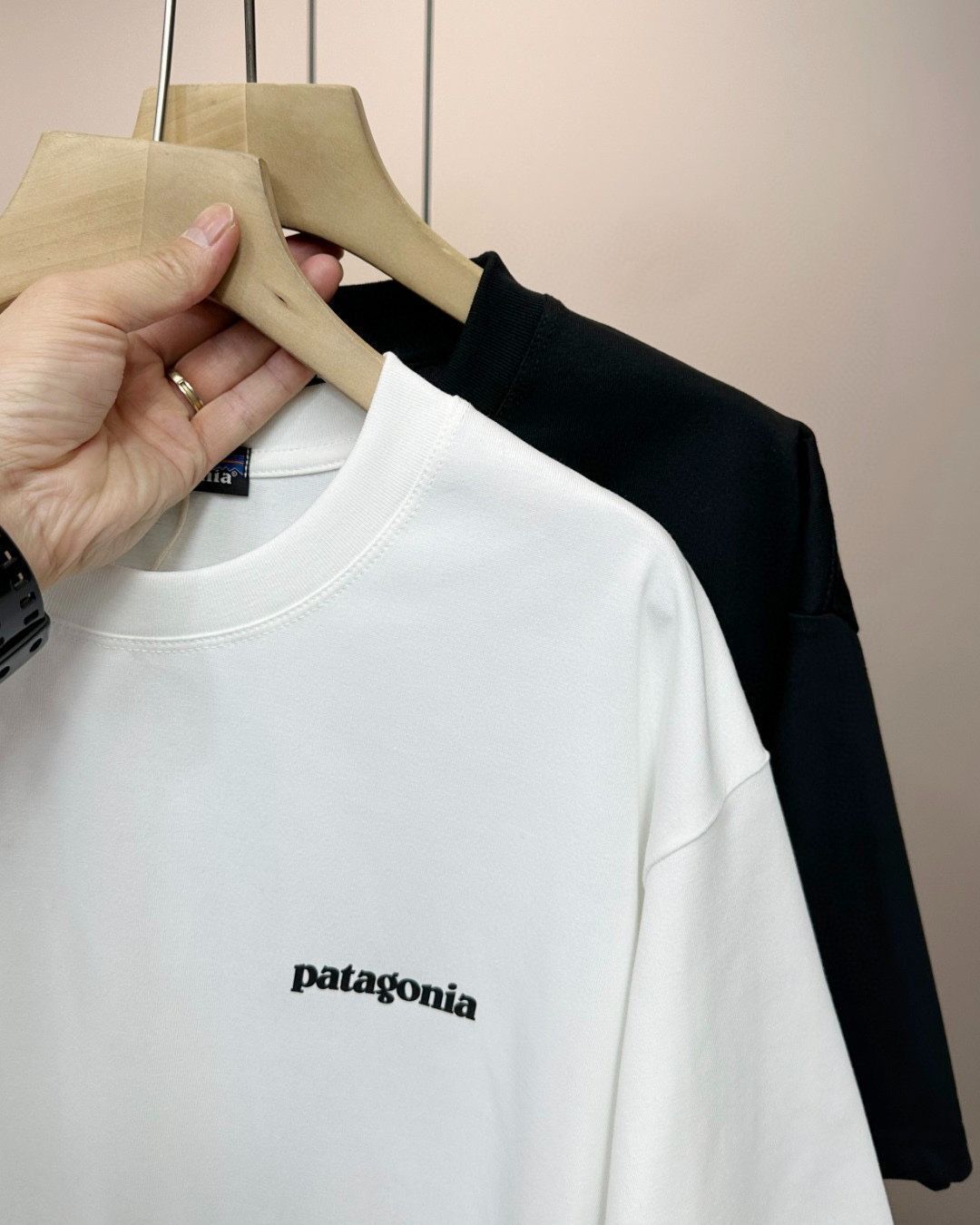 【人気商品・新品未使用】Patagoniaパタゴニア クラシックプリントカジュアルルーズカップル半袖Tシャツ