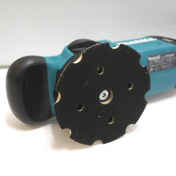 マキタ 125mm 充電式ランダムオービットポリッシャ PO500D 美品 マキタ 125mm 充電式ランダムオービットポリッシャ PO500D 美品