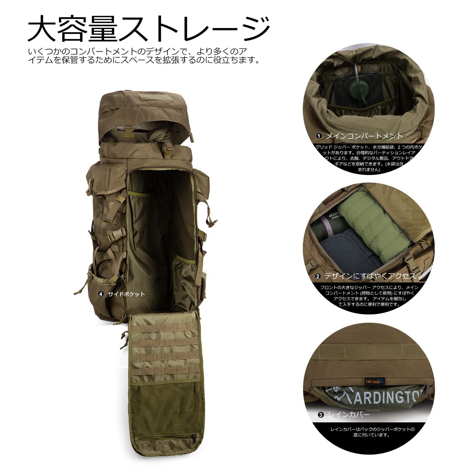 ミリタリーバックパック