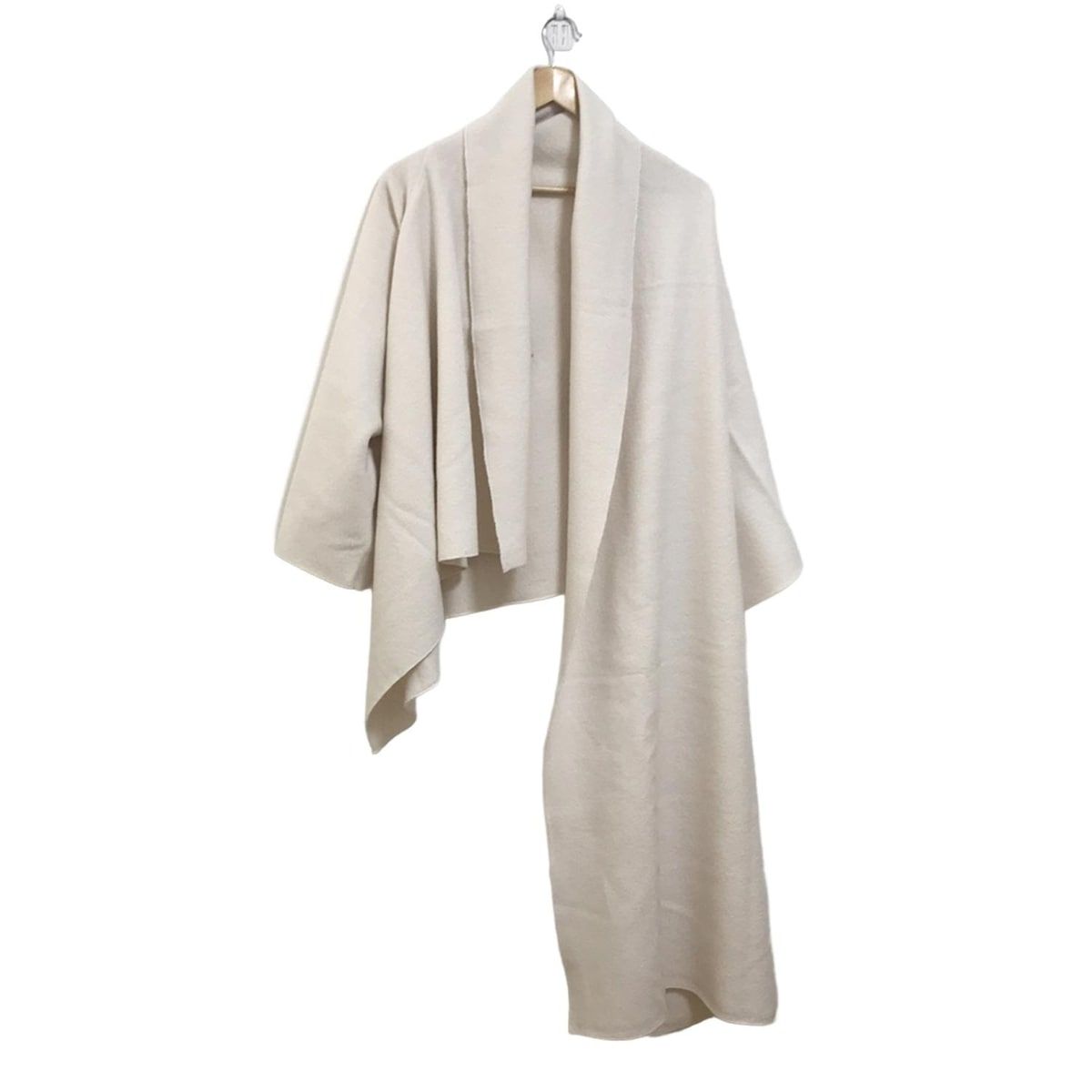 PLAIN PEOPLE(プレインピープル) ストール(ショール)美品 - アイボリー  