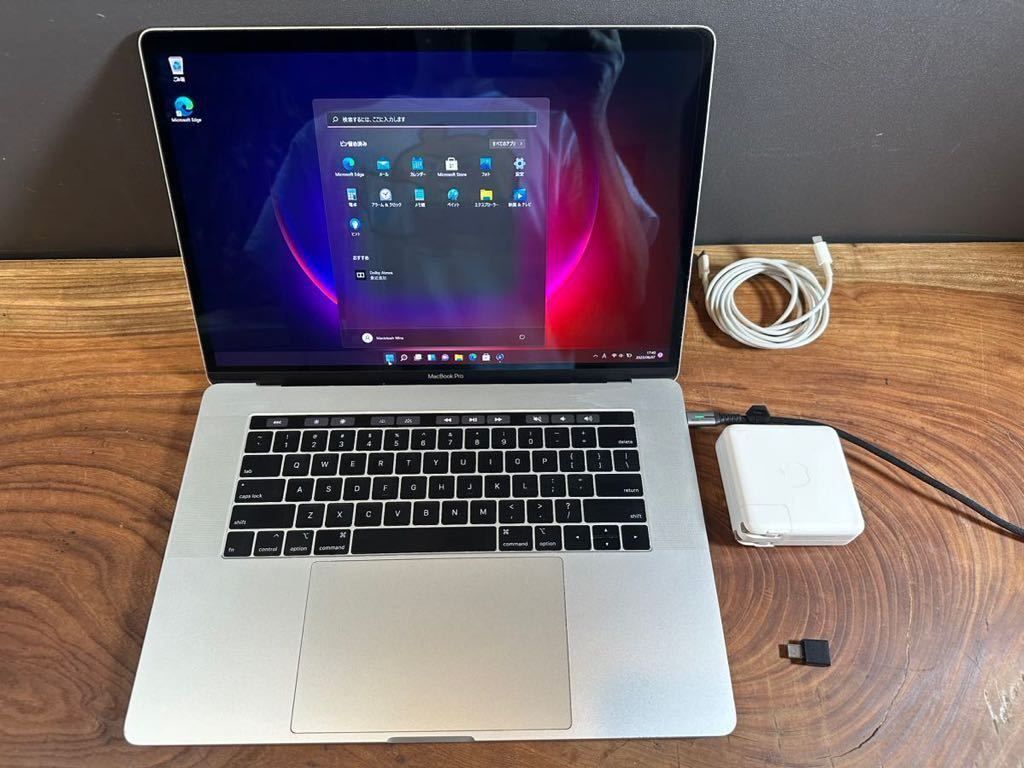 充電1回」Apple MacBook PRO Retina 15inch 2018/CPUi7 2.2GHZ/16GB