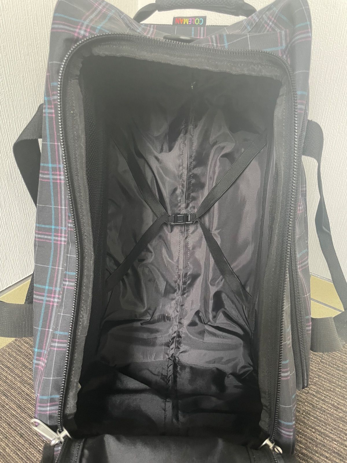 Coleman コールマン 3way ボストン キャリー ショルダーバッグ　鍵付 Coleman コールマン 3way ボストン キャリー ショルダーバッグ