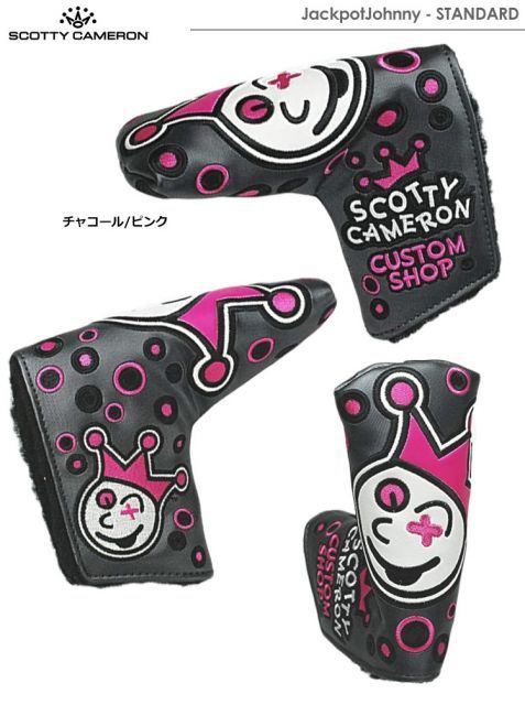 スコッティキャメロン　自筆サイン入り　SCOTTYCAMERON　＆CO　カバー スコッティキャメロン JackpotJohnny - STANDARD ブレード型