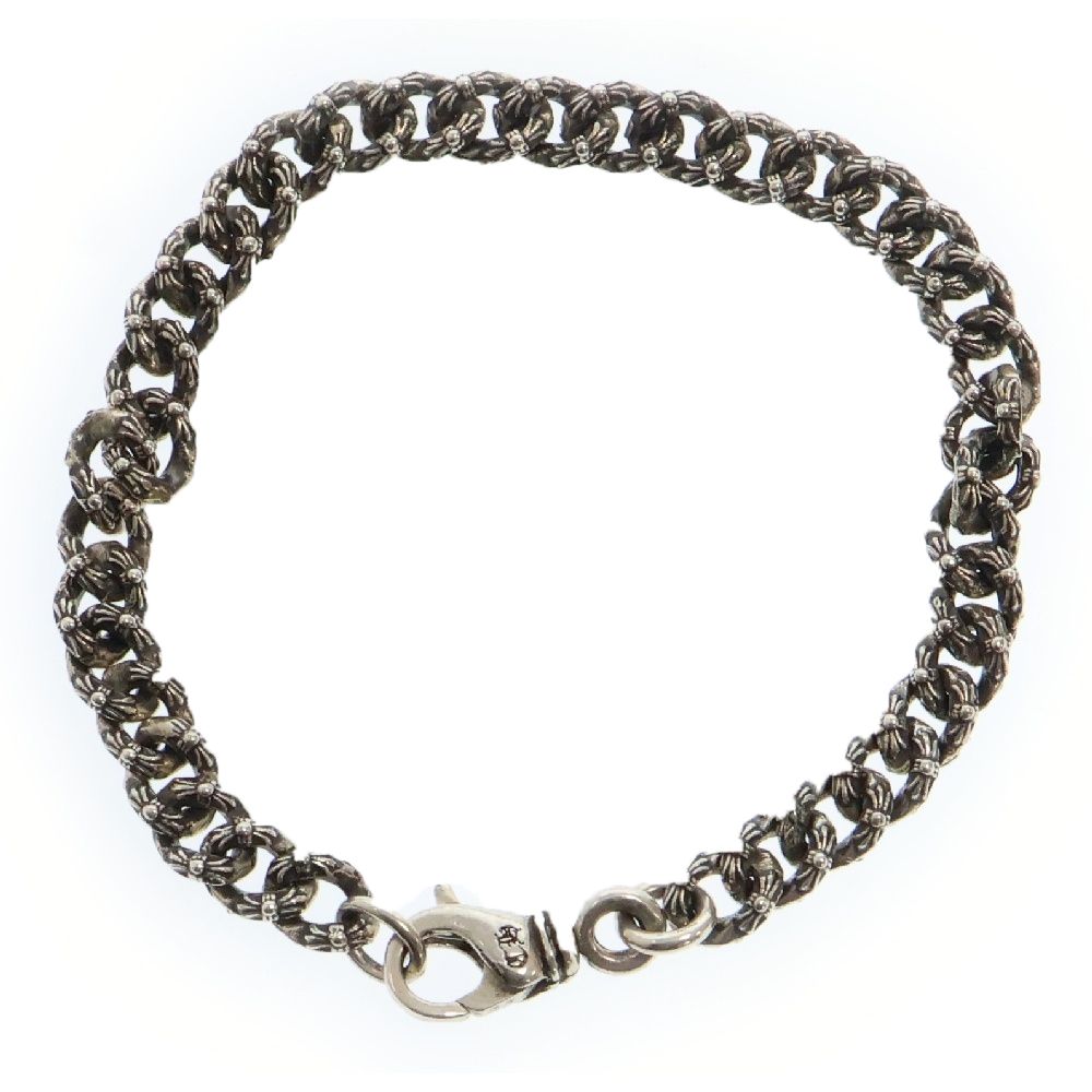 CHROME HEARTS クロムハーツ XTRA FNCY MINI エクストラファンシーミニ ブレスレット シルバー