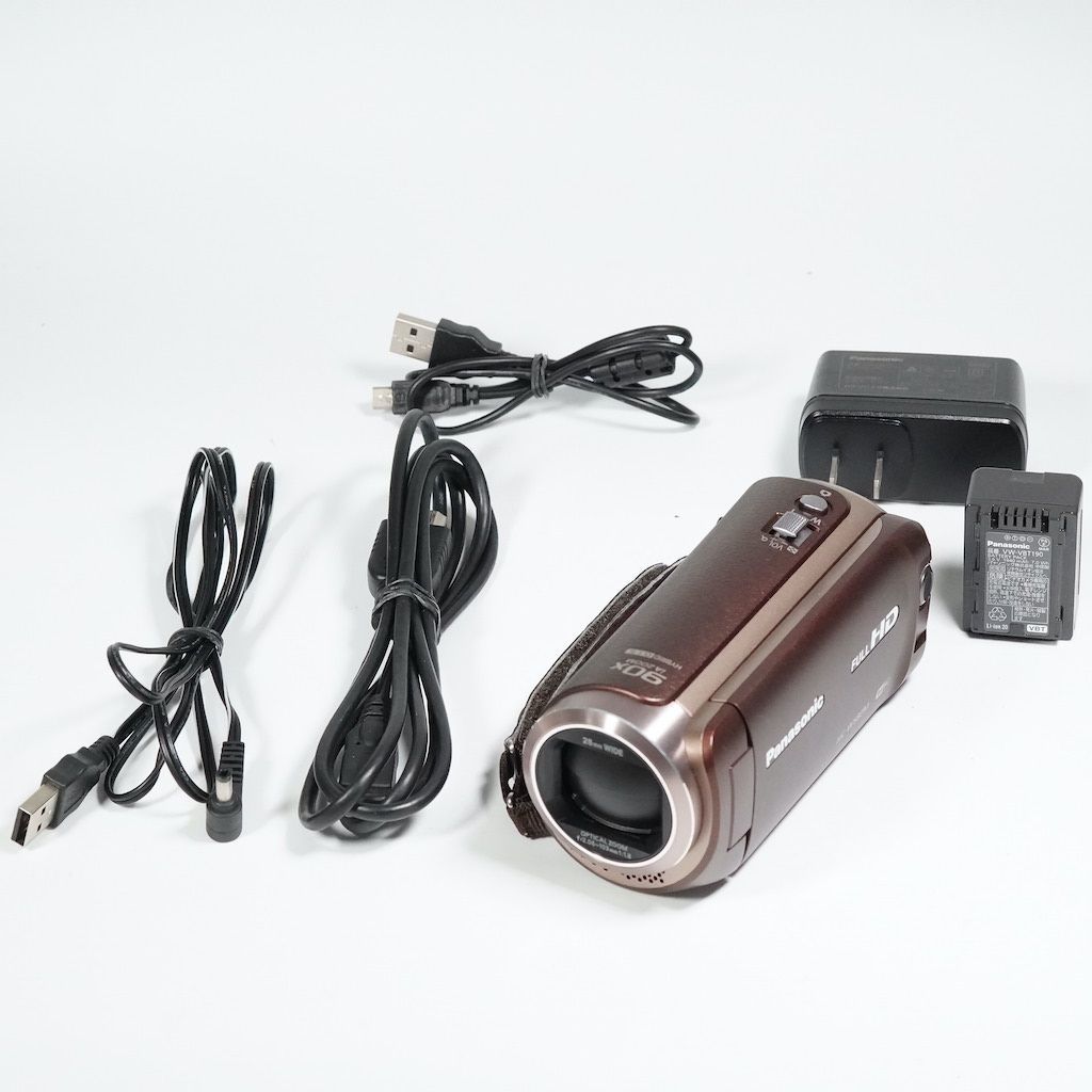 Panasonic パナソニック HC-W585M ブラウン 動作OK 返金保証