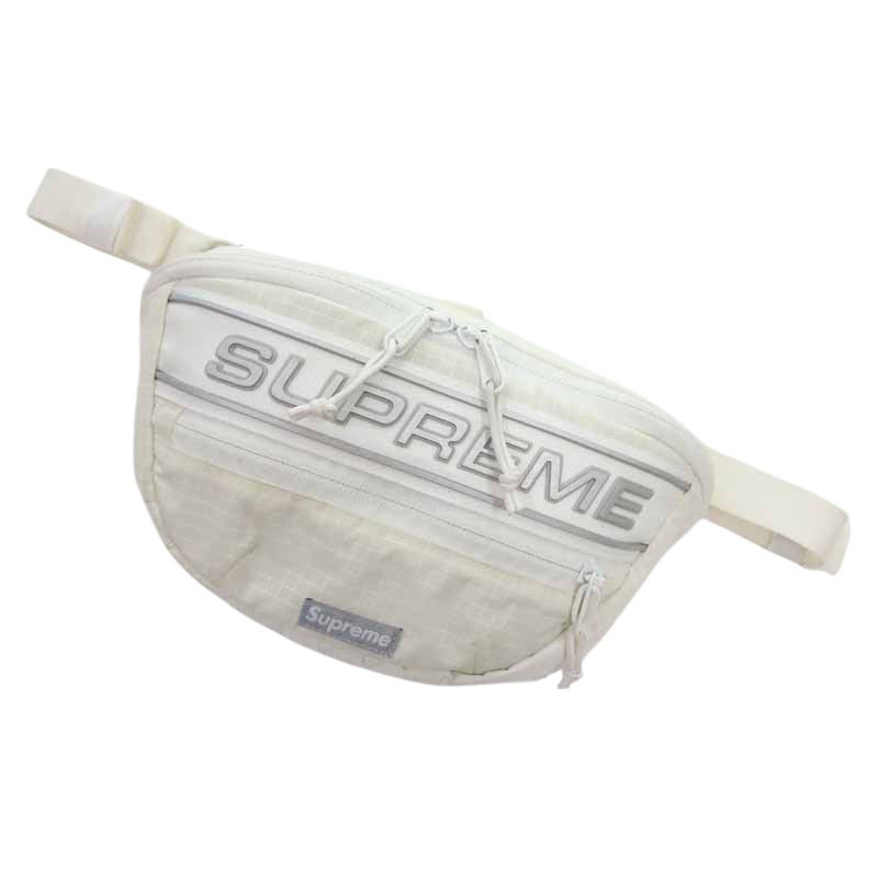 @*読様 【未使用】Supreme シュプリーム ウエストバッグ 23AW Supreme SUPREME シュプリーム 23AW Leather Waist Bag レザー