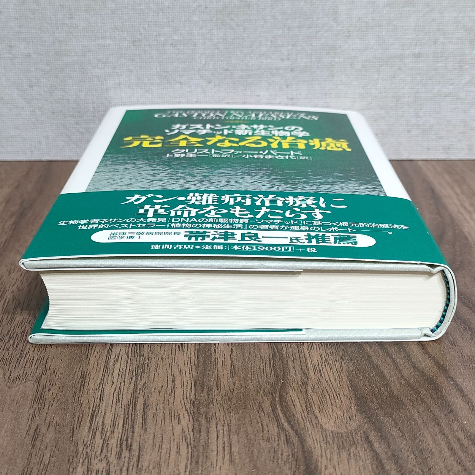 新作 完全なる治癒 : ガストン・ネサンのソマチッド新生物学 徳間書店 