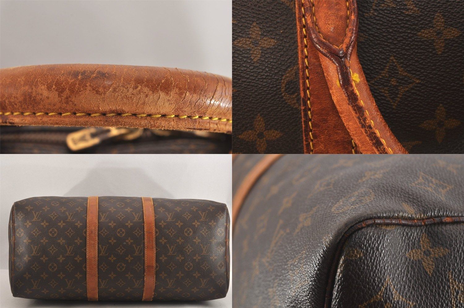 LOUIS VUITTON ルイヴィトン モノグラム キーポル 50 トラベル
