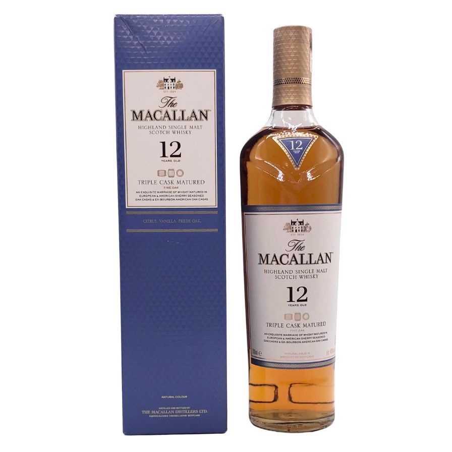 マッカラン 12年 トリプルカスク 700ml 40%【G2】