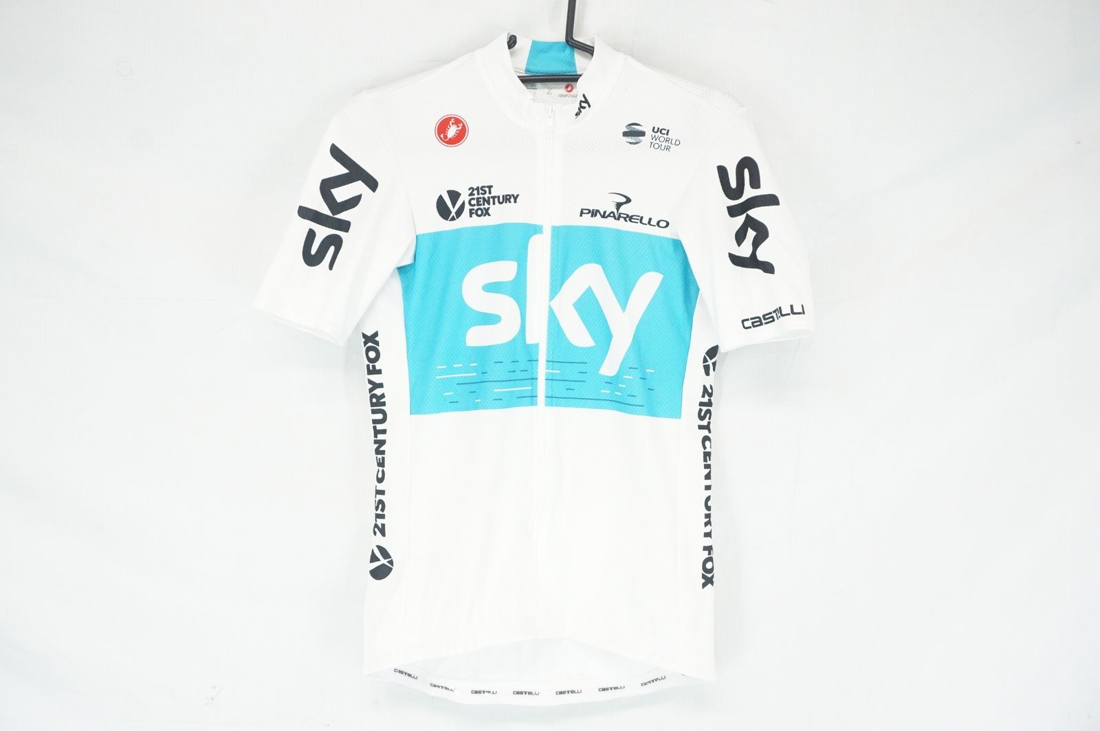 team sky castelli サイクルウェア　ジャージ　Sサイズ CASTELLI 「カステリ」 TEAM SKY Sサイズ ジャケット / 阪急塚口