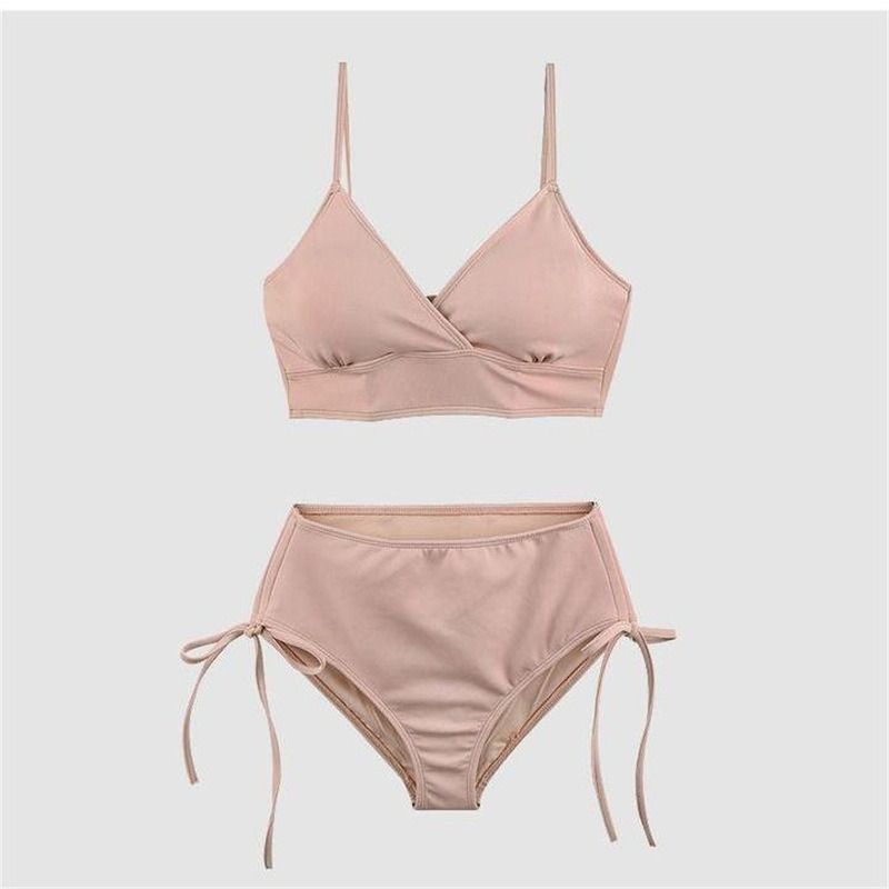 ALEXIA ピンク セパレート水着 ハイウエスト　上下セット ALEXIA ピンク セパレート水着 ハイウエスト 上下セット
