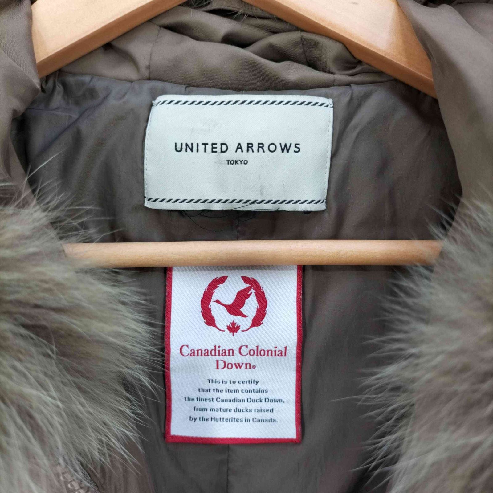 ユナイテッドアローズ UNITED ARROWS Canadian Colonial Down