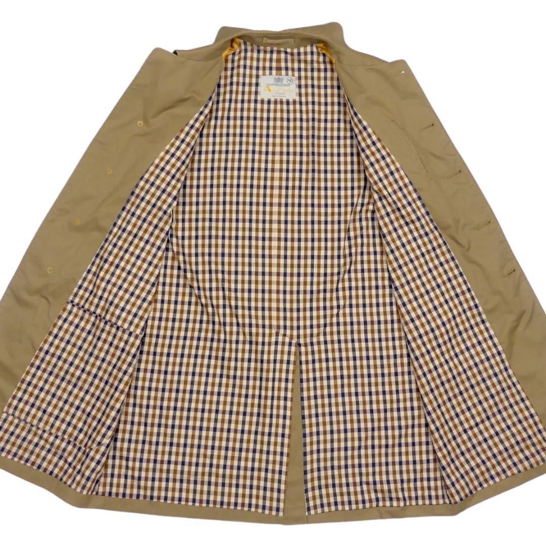 トレンチコート Aquascutum アクアスキュータム M メンズNR3314 - メルカリ