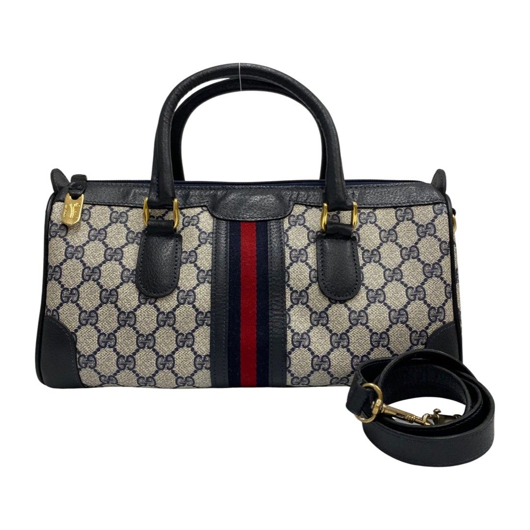 極 美品 GUCCI オールドグッチ グッチ ヴィンテージ シェリーライン GG ...