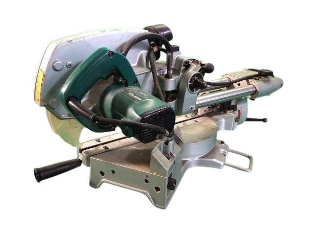 ☆中古品☆HITACHI 日立工機 100V 216mm 卓上スライド丸のこ ☆中古品☆HITACHI 日立工機 100V 216mm 卓上スライド丸のこ