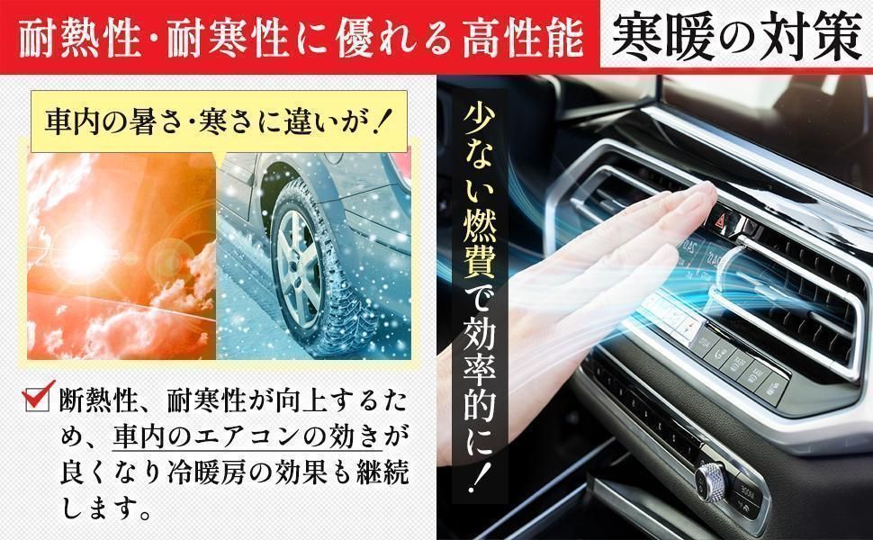 デッドニング制振シート【国際認証品】施工キット付属 5m×2つ